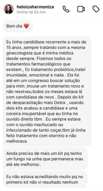 Depoimento de cliente