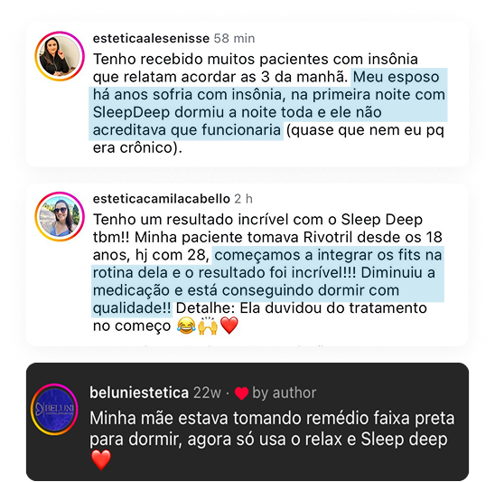 Depoimento de cliente